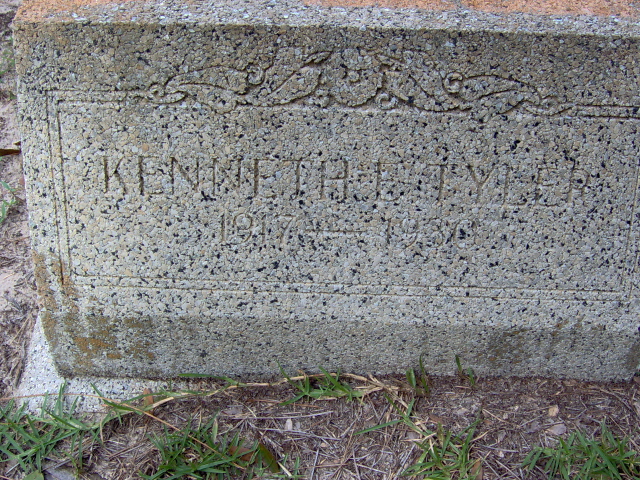 Headstone for Tyler, Kenneth E.
